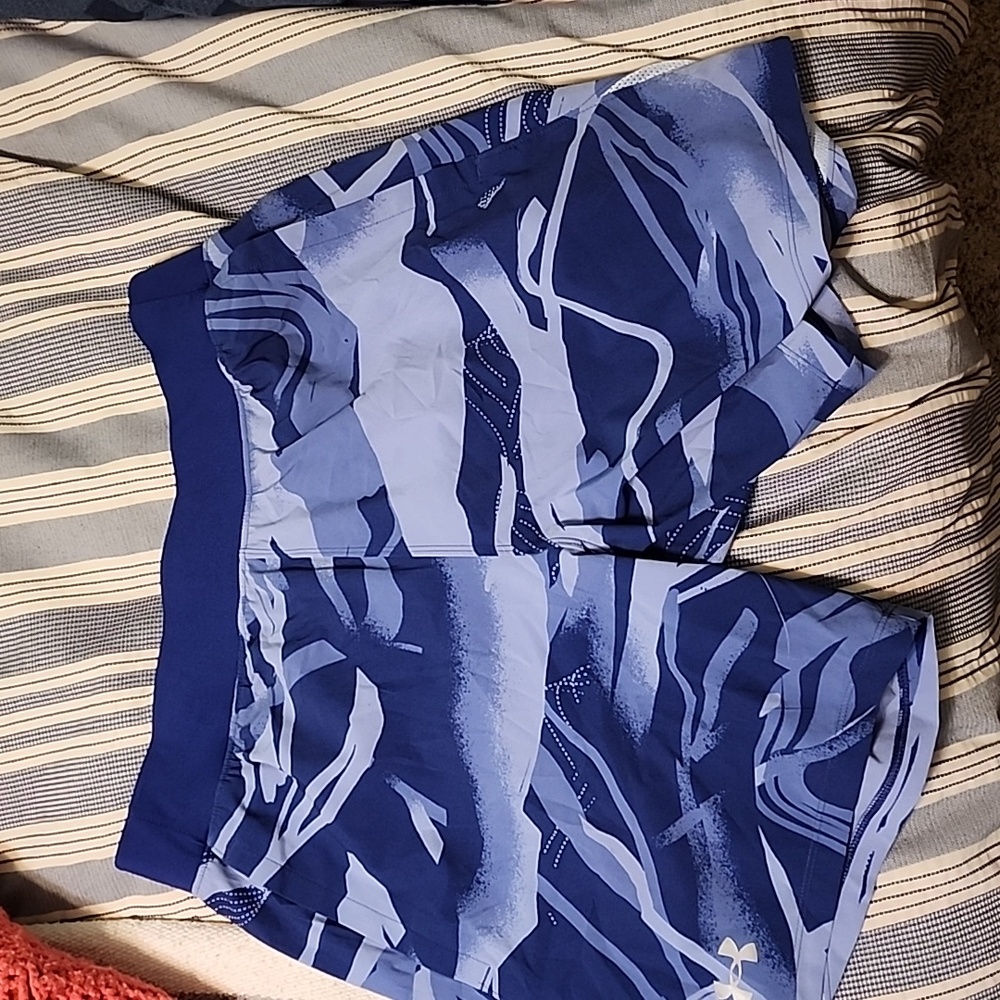 Under Armour, athletic short, Size L, blue, NWT